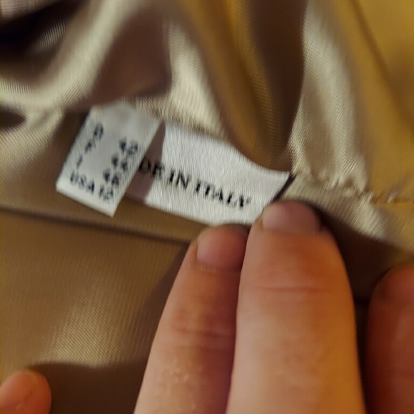 Authentic vintage olivieri les marèes women's leather jacket - Picture 2 of 5